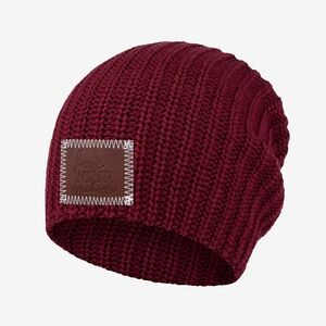 NEW Love Your Melon Burgundy Beanie